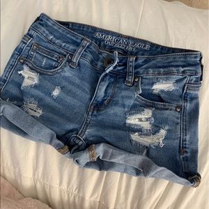 jean shorts